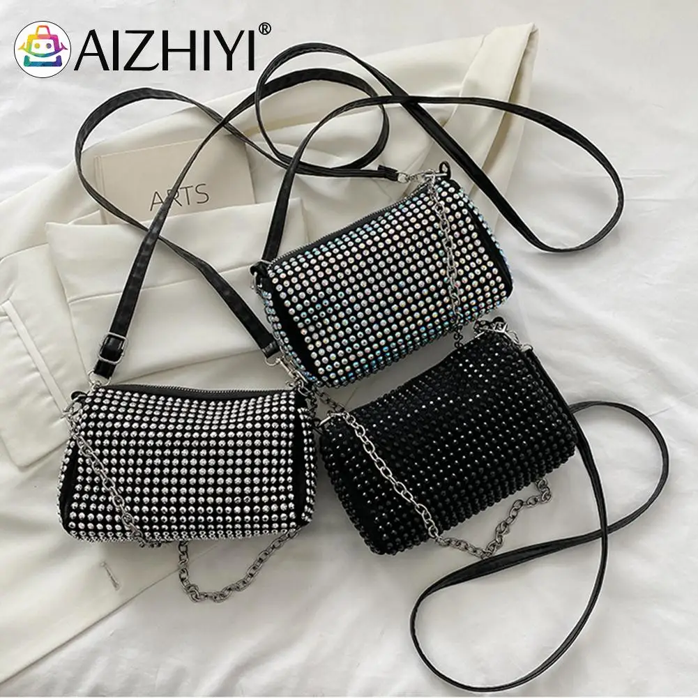 

Модный Вечерний Клатч Стразы, блестящий женский кошелек с кристаллами для ужина, вечеринки, свадьбы, сумочка, женские подарки на день рожден...