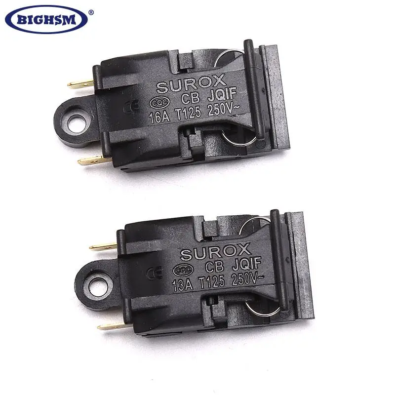 2 шт., 13 а/16 А, строительный выключатель, 2 контакта, детали кухонного прибора 46x21 мм
