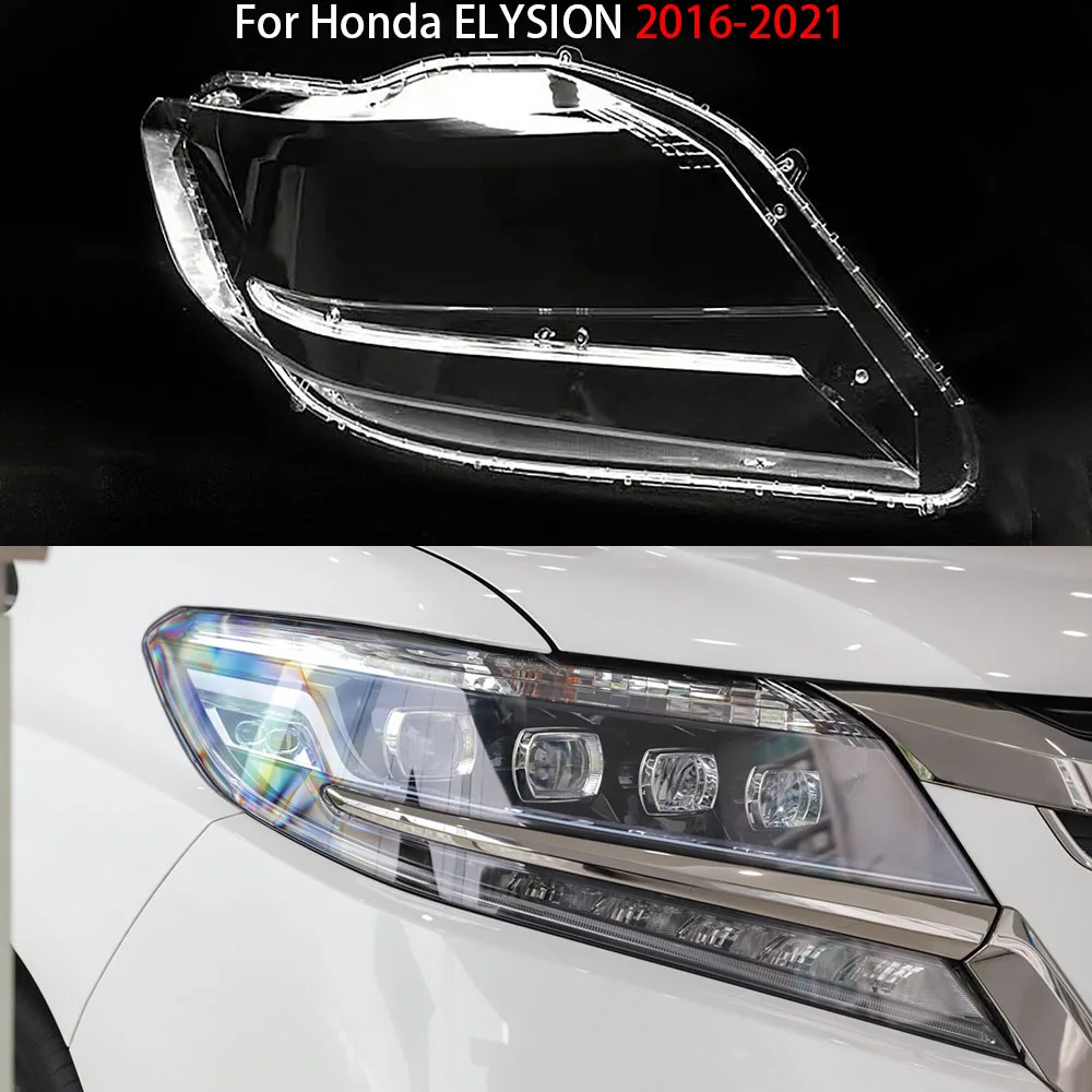 Для Honda ELYSION 2016-2021 абажур для фар прозрачная маска крышка объектива корпус фары