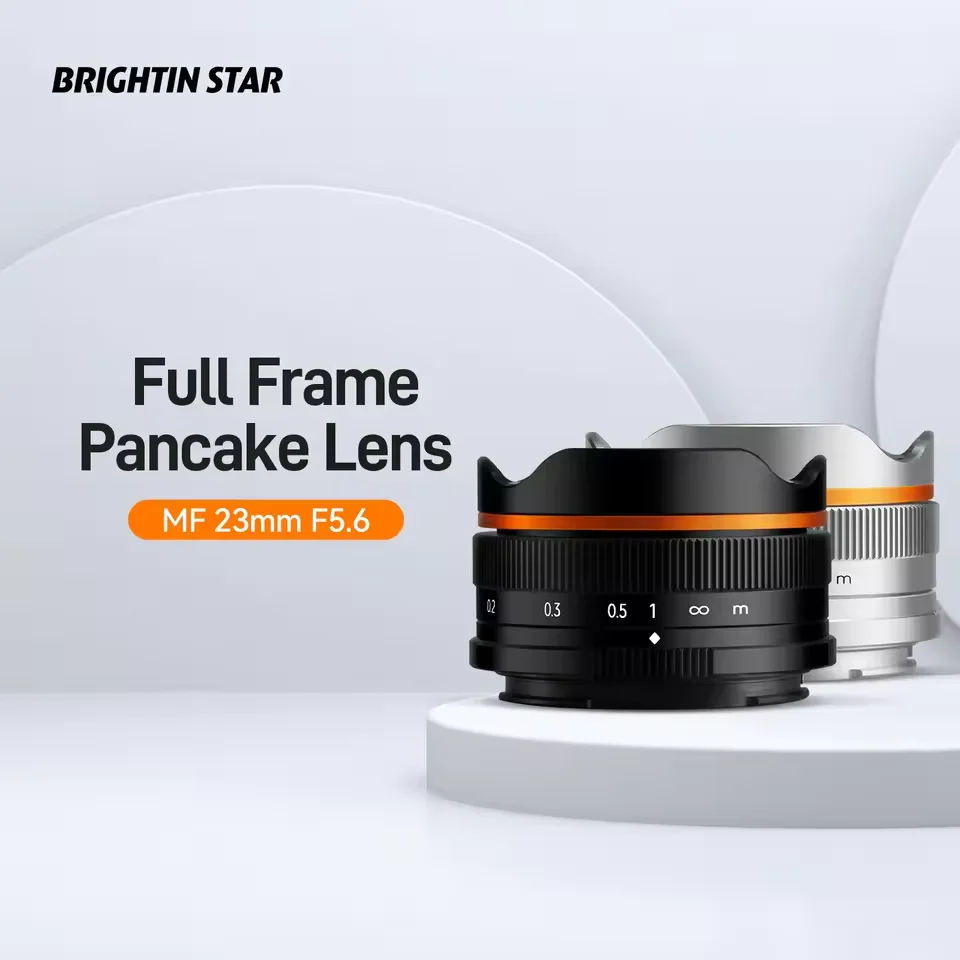 Широкоугольный объектив для беззеркальной камеры Brightin Star 10 мм F5.6 рыбий глаз APS-C
