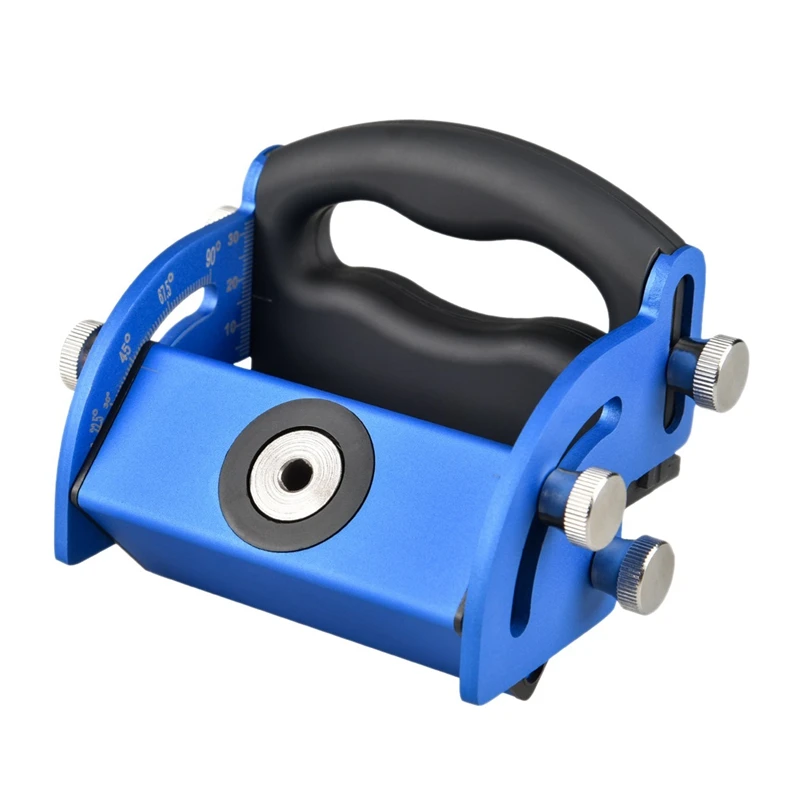 

Oblique Hole Locator Kit, Pocket Hole Jig Tool Kit, Hole Jig Guide Clamp Locator Woodworking DIY Hand Tools