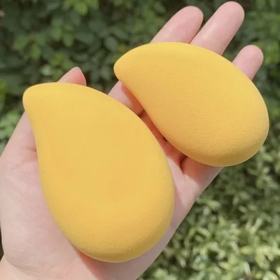 Мягкая губка для макияжа слоеного красоты яйца манго формы персика гладкая пудра