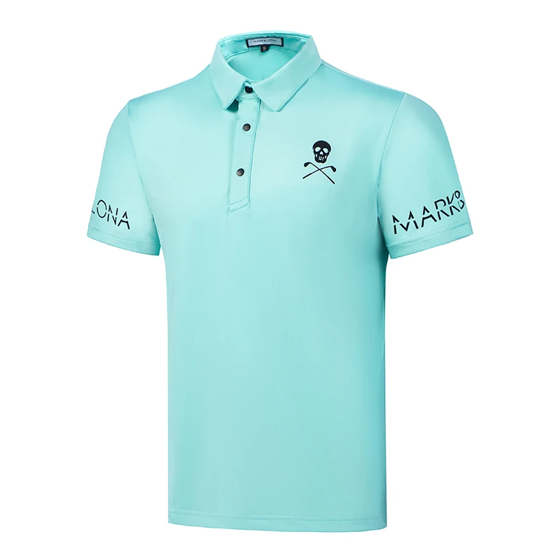 

Summer New Men's Clothing Golf Outdoor Sports POLO Shirt Quick Dry Breathable Black Or White Short Sleeve T-Shirt Free Shipping