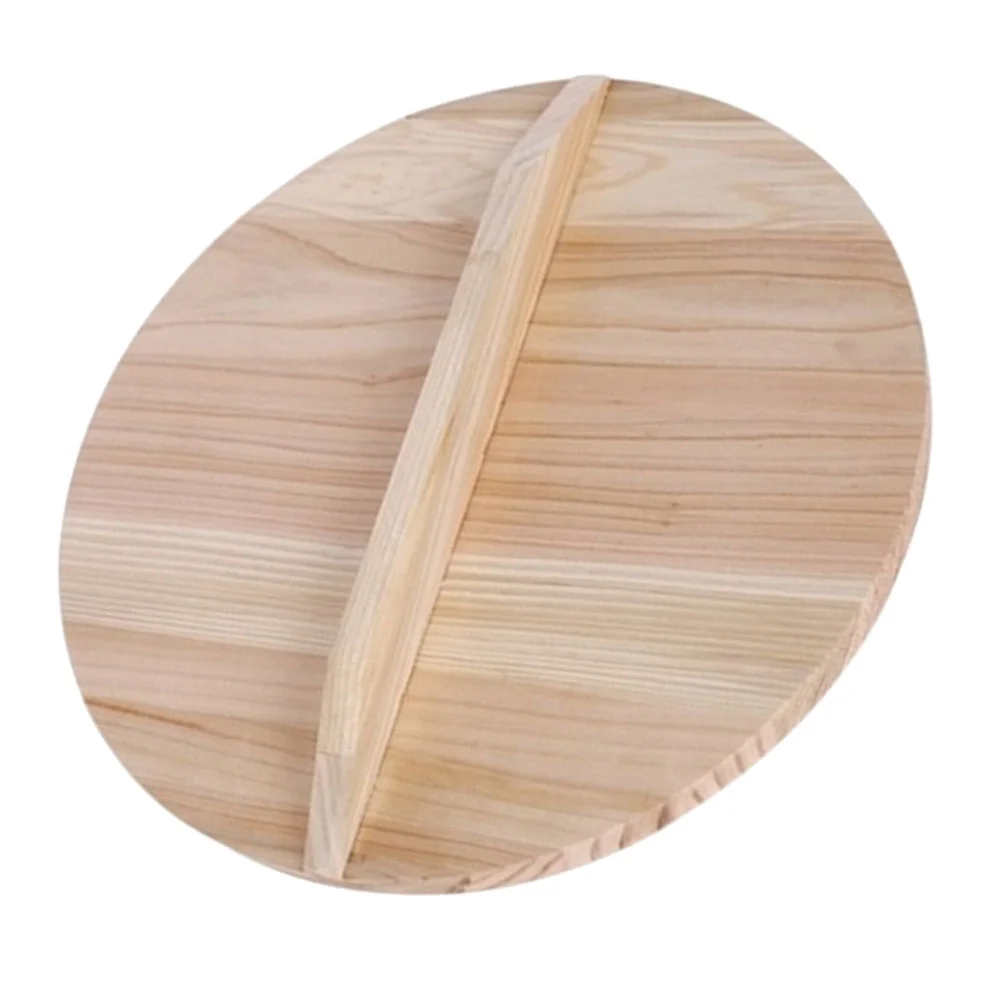 

Cover Lid Pot Pan Wooden Wood Wok Cooking Kitchen Cookwarereplacement Lids Skillet Anti Kitchenware Universal Handle Iron Cast