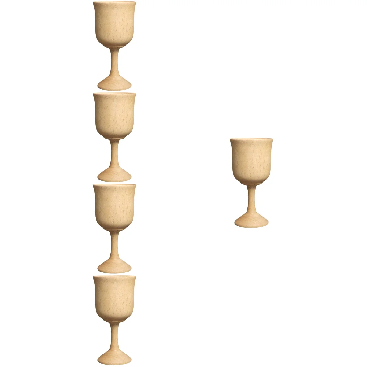 

5x Champagne Flute Gifts Goblet For Party Multi-use Cocktail Cup Party Supply Party Champagne Cup for Drink