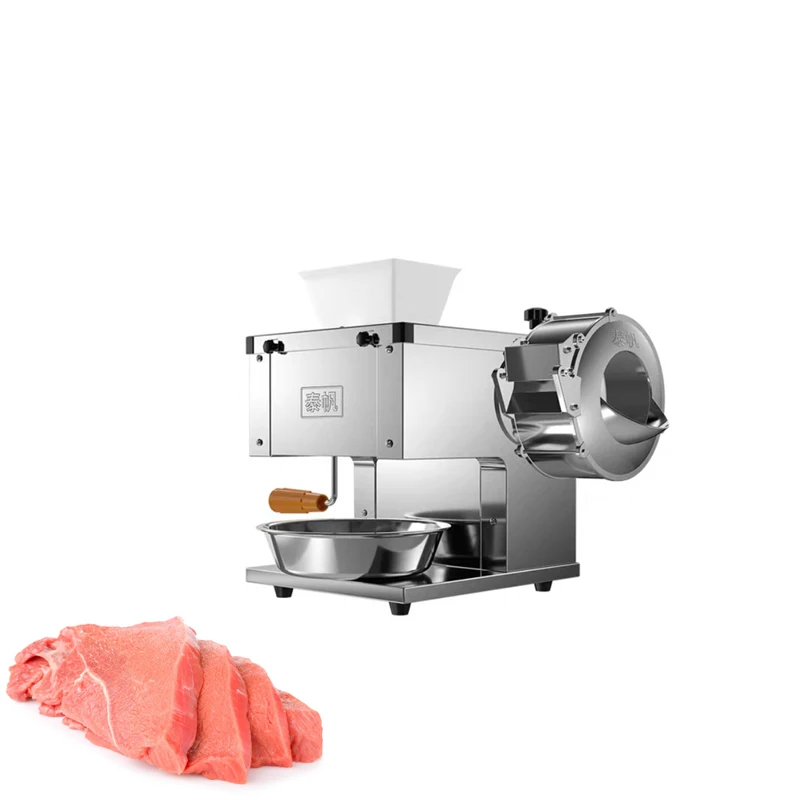 

Electric Shredding And Meat Slicing Machine, Household Fully Automatic Vegetable Cutting Machine, Stainless Steel Small