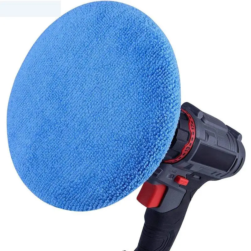 1 шт. полировальная Накладка для автомобиля мягкая накладка из микрофибры 5-6