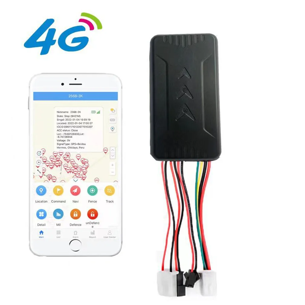 Фото 4G 2G GT06 GPS трекер сигнализация открытой двери SOS локатор автомобиля монитор трекер противоугонный SMS GSM GPRS автомобильная онлайн-система слежения №1