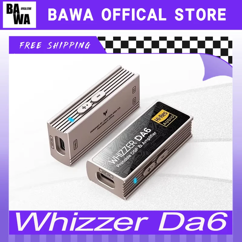 Whizzer Da6 Hi-Fi усилитель для наушников двойной Cs43198 декодирующий ушей 768/32 бит Dop256