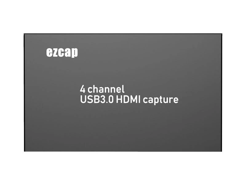 Фото Ezcap264 4x1 HDMI Multi-Viewer 4-канальный переключатель HD 1080P 60fps USB 3.0 Карта видеозахвата Коробка для записи игр ПК Прямая трансляция №2