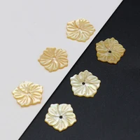 wholesale40pc natural seawater shell cute petal pendant bead for jewelry makingdiynecklace bracelet accessories charm gift party
