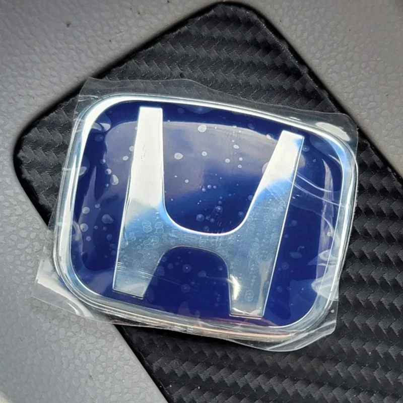Фото Наклейка-эмблема на руль автомобиля для Honda Civic, CRV, Accord, Fit, Jazz, HRV, Vezel, City, Odyssey – Декоративный значок-стикер №4