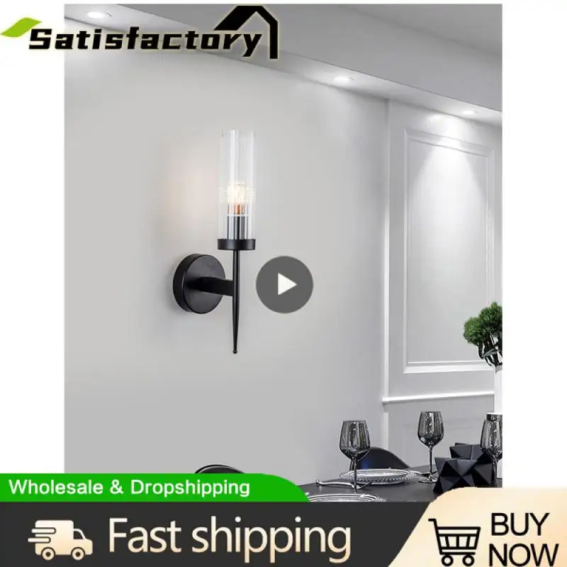 

Living Room Bedside Reading Light Background Wall Crystal Light Postmodern Nordic Wall Lamp Home Accessories Staircase Creative