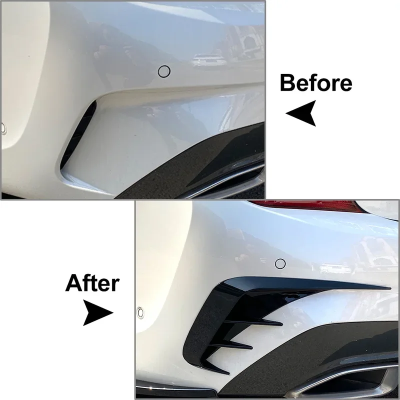 Задний бампер автомобиля канады разделитель губ накладки для BMW 3-Series G20 M-Sport M340i 2019