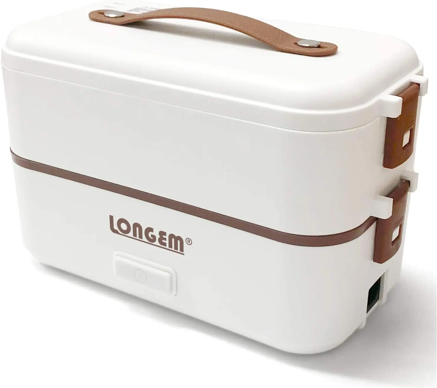 

Electric Lunch Box Portable Food Warmer for Home Office Work 110V Double Layers 304 Stainless Steel