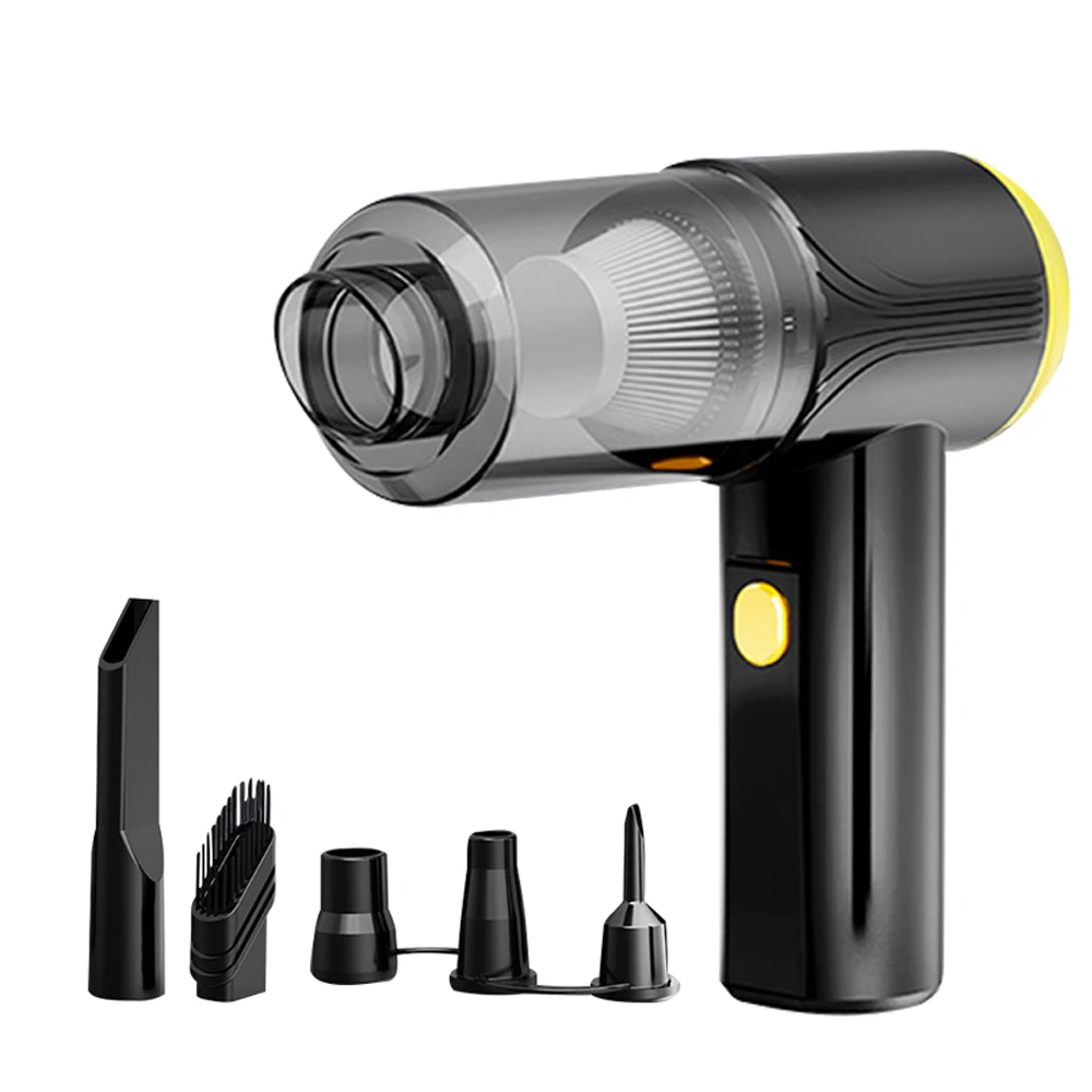 

Беспроводной пылесос для автомобиля ручной домашний пылесборник 2 в 1 сухой и влажной уборки инструменты двойного назначения многофункцион...