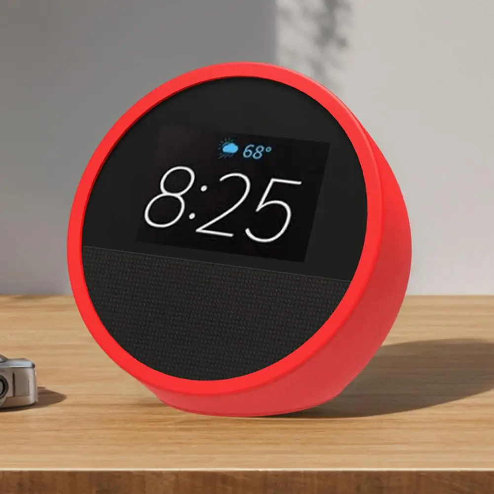 Приятный для кожи силиконовый чехол динамика пылезащитный Echo Spot 2024