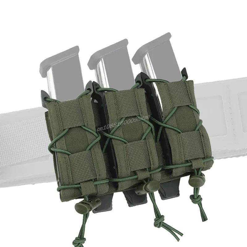 Тактический тройной 9-миллиметровый чехол для журналов сумка магазина MOLLE