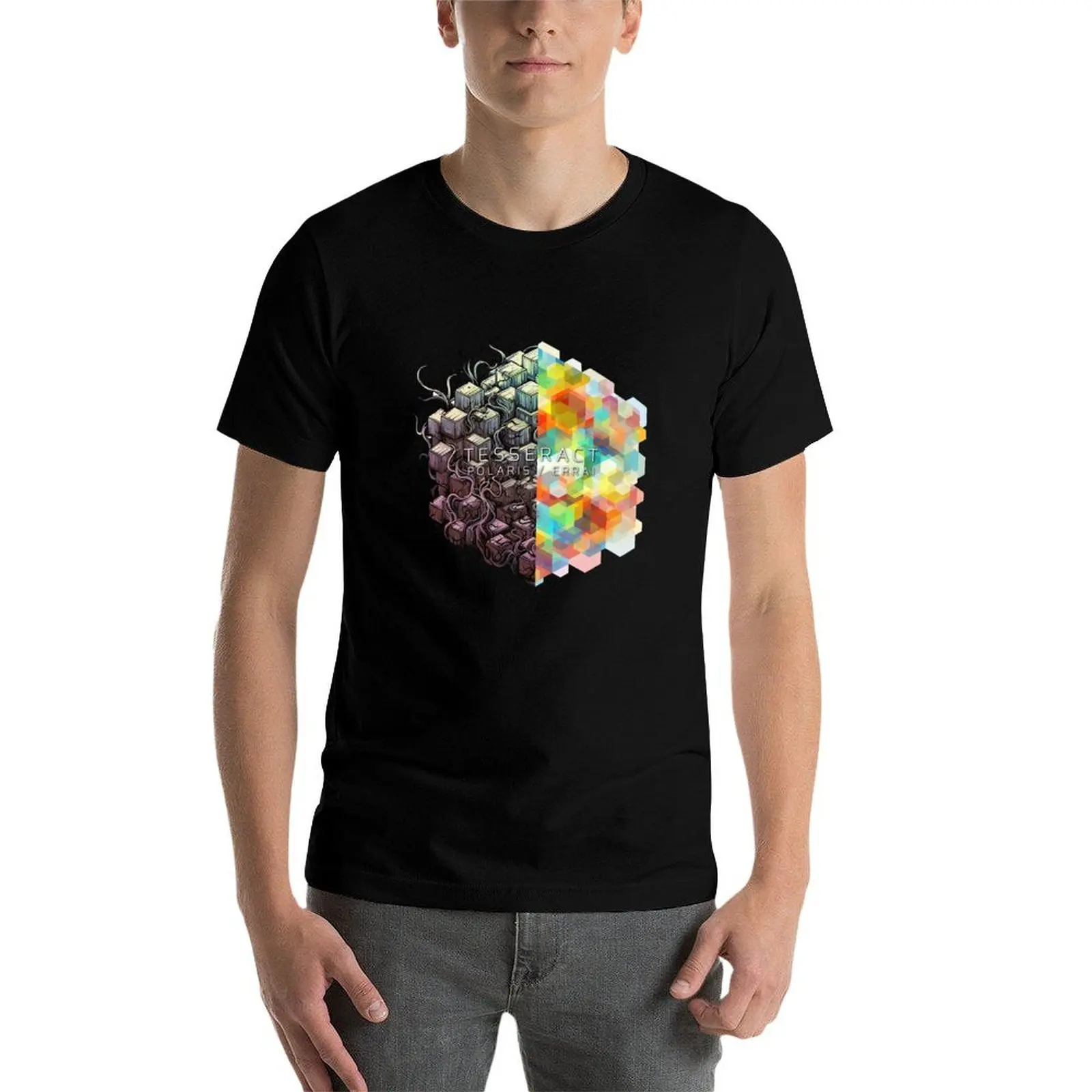 Фото Футболка tesseract polari, повседневный легкий летний топ с короткими рукавами №4