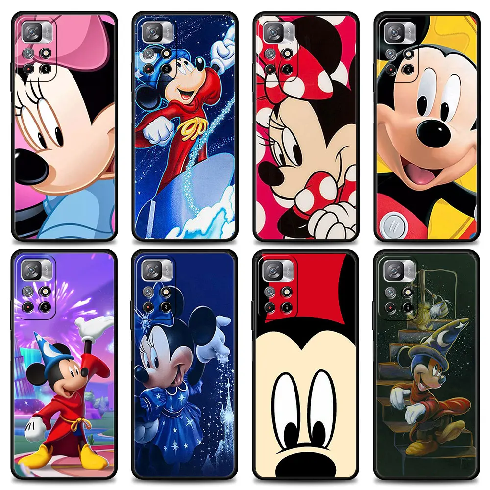 

Phone Case For Xiaomi Redmi Note 9S 9 10 8 11 Pro Plus 7 8T 9T 11T 5G Cover redmi 9c 9 k40 9A 10 8 7A Bumper Fantastic Mouse