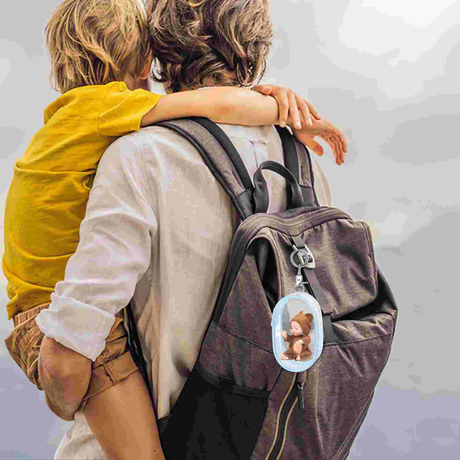 4-шт. Детская сумка коляска игрушка подвесные прозрачные сумки для хранения с