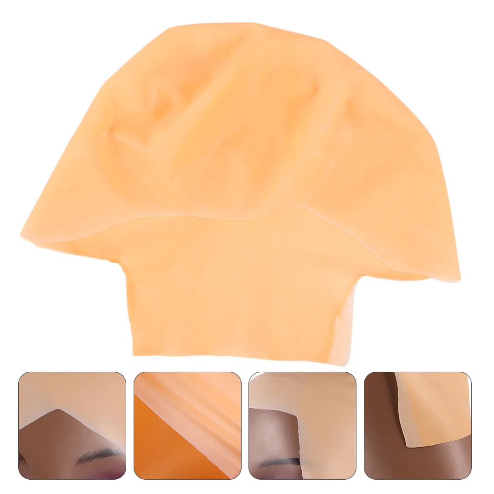 

Cap Bald Foradults Makeup Monk Head Men Wigscostume Caps Frontcosplay Lace Hair Latex Accessory Copslay Fake Skin Professional