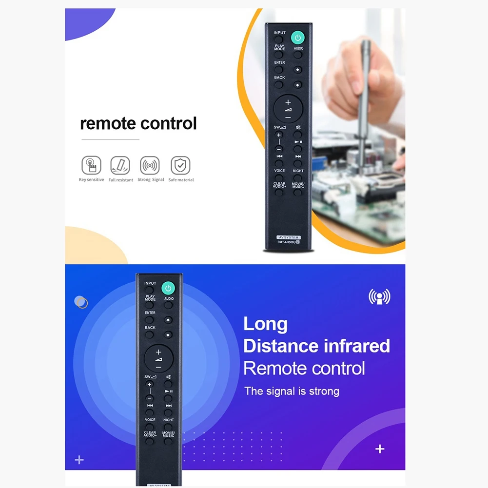 RMT-AH300U Пульт дистанционного управления для звуковой панели Sony HT-CT291 SA-CT290 SA-CT291 HT-CT290