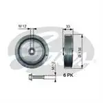 

TVD1008A for crankshaft KASNAGI (K139) MEGANE I (97 01) CLIO II KANGO