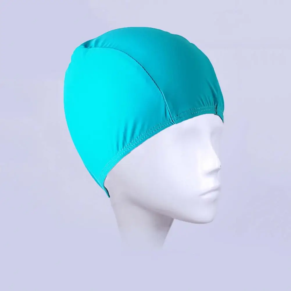 

Swim Pool Hat Easy to Wear Nylon High Elasticity Summer Beach Swimming Hat Swim Supply Swim Hat Bathing Hat