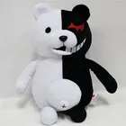 Новинка Danganronpa 2 Monokuma супер черный и белый медведь плюшевая игрушка заколка для волос Мягкие набивные животные кукла подарок на день рождения Хэллоуин