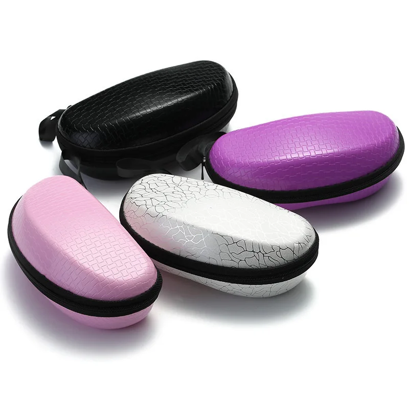 

Fashion Glasses Bag Hard Zipper Sunglasses Box Reading Eyeglasses Case Travel Pack Pouch Portable Eyewear Bags Accessories
