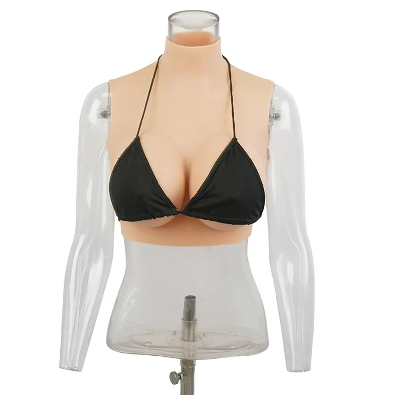 2022 Latest Ultra-thin B-G Cup Realistic Silicone Breast Forms Fake Boobs For Crossdresser Drag Queen Mastectomy