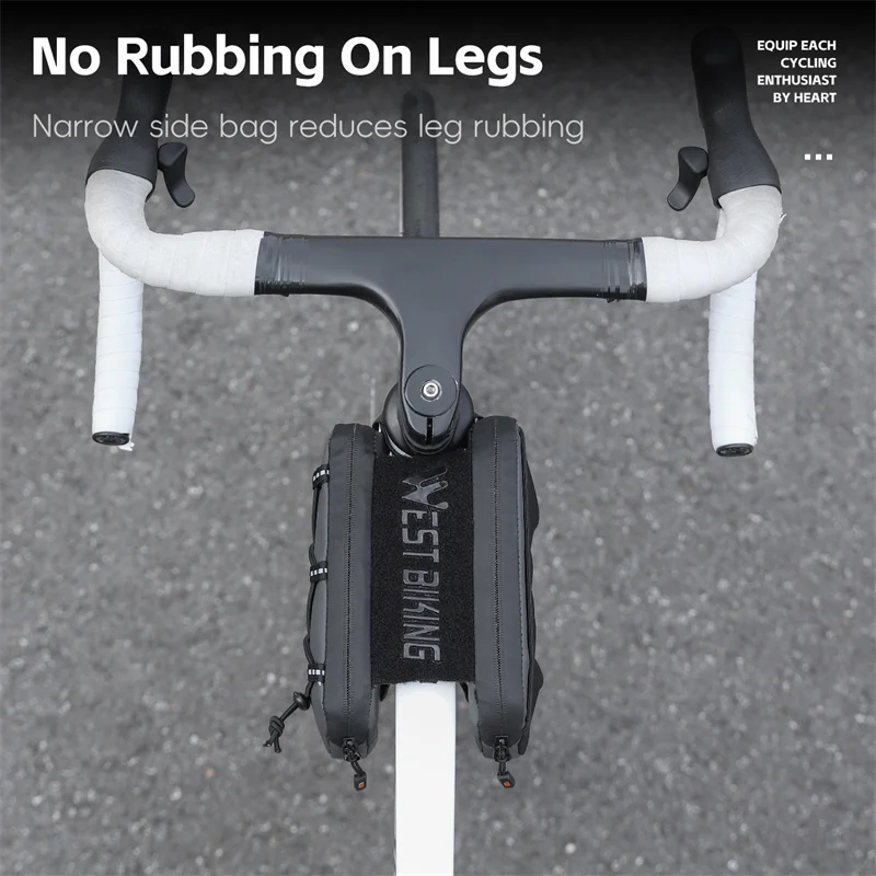 WEST BIKING велосипедная сумка на верхнюю трубу Сумка с перегородками для горного и