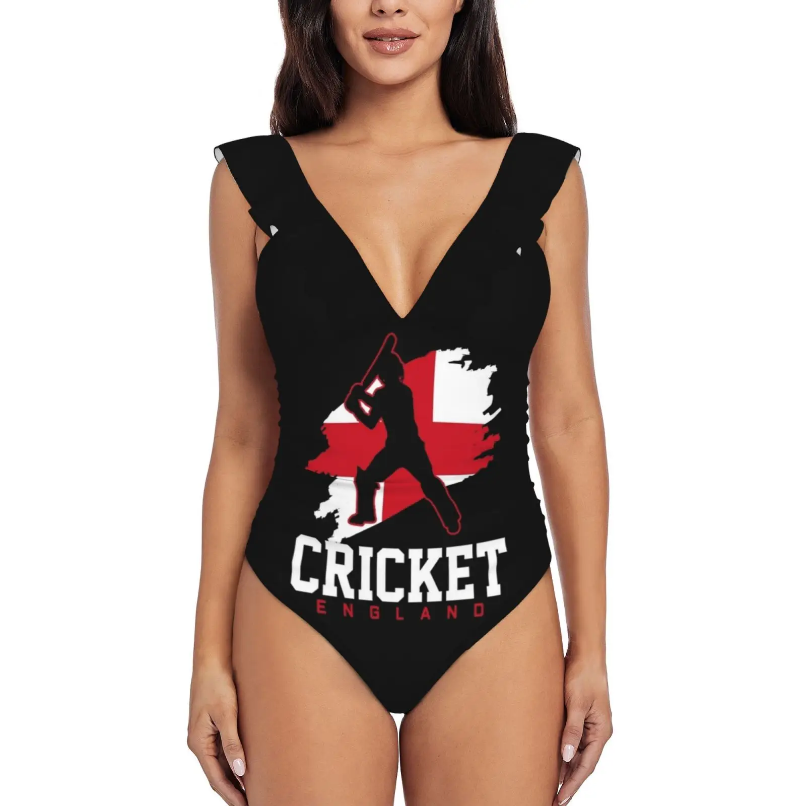 New Girl Beach Swimwear Cricket Cricket Player Cricket