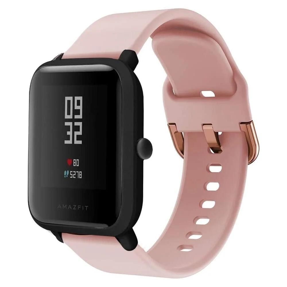 

Ремешок силиконовый для Amazfit Bip 3, водонепроницаемый браслет из ТПУ для Amazfit Bip3 Bip 3 Pro, 20 мм