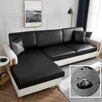 waterproof stretch sofa cover elastic pu stretch corner sofa cover couch cover protector for pets slipcover 1234 seater home