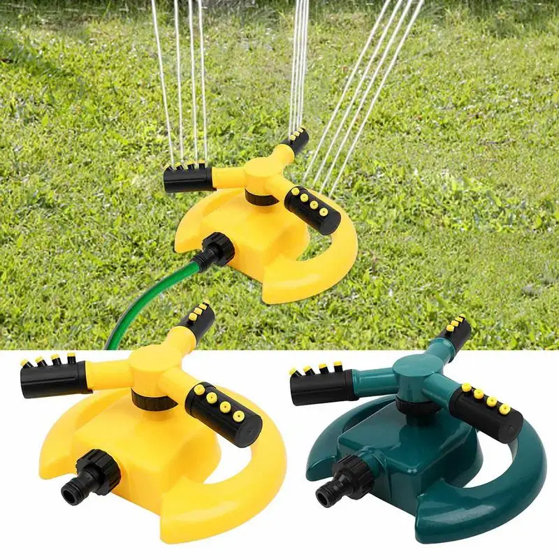 

Lawn Sprinkler Automatic Rotary Lawn Yard Ground Sprinklers Water Garden Sprinklers 360 Degree Rotating Irrigation System