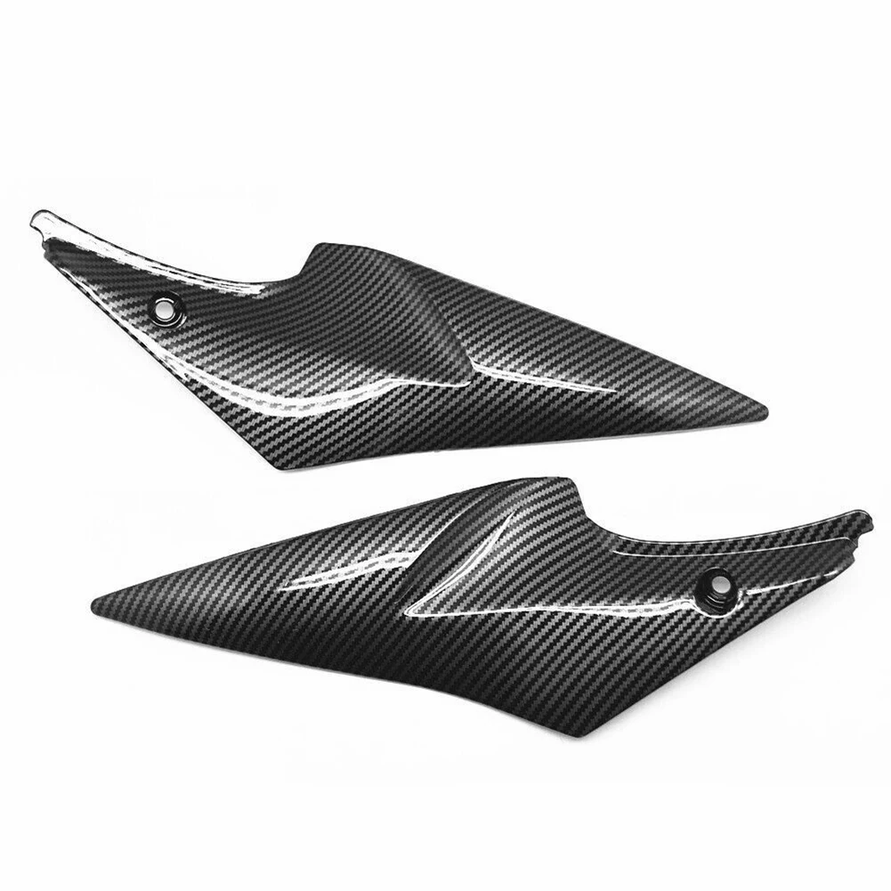 

2pc Motorcycle Tank Side-Cover Panel-Fairing ABS Right + Left Black For Suzuki GSXR 600 750 2006 2007 K6