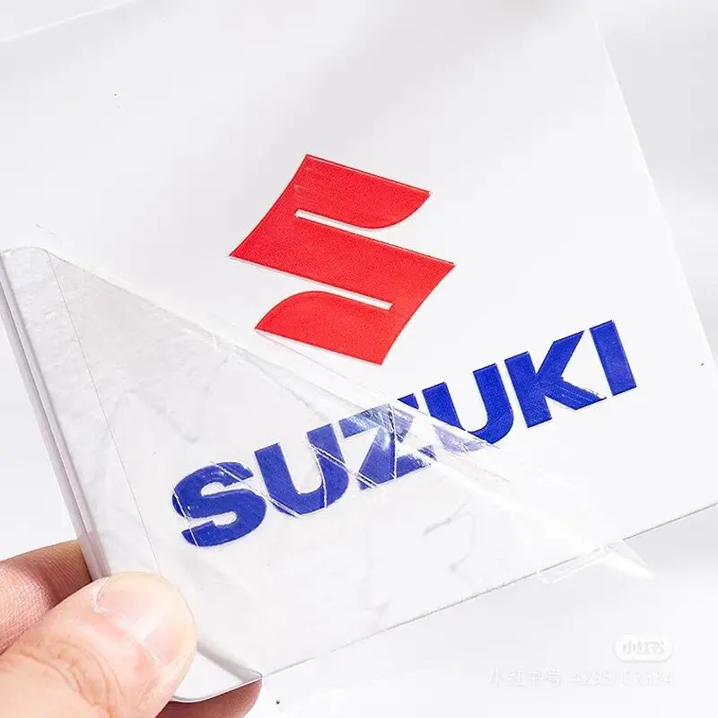 Пользовательская передача цвета 3D наклейка DTF УФ-наклейка логотип компании