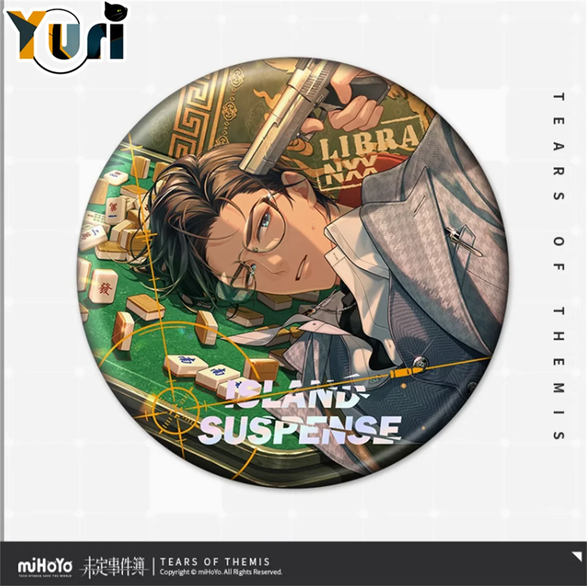 Слезы Фемиды Люк Ся Янь Artem Zuo Ran Vyn Mo Yi Marius Lu Jinghe Официальный значок Орнамент