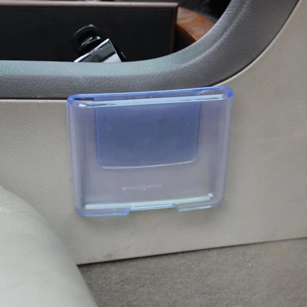 

Universal Car Transparent Mobile Phone Holder Auto Cellphone Bracket Navigation Holder Car Organizer Storage Bag Box