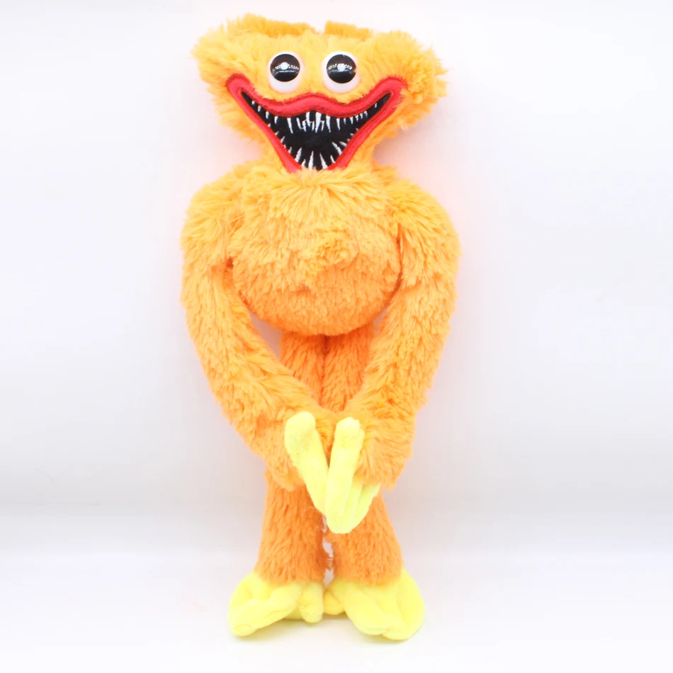

Spot Goods40cm Huggy Wuggy Plush Toy Soft Stuffed Poppy Playtime Game Character Horror Doll Peluche Toys for Children Boys