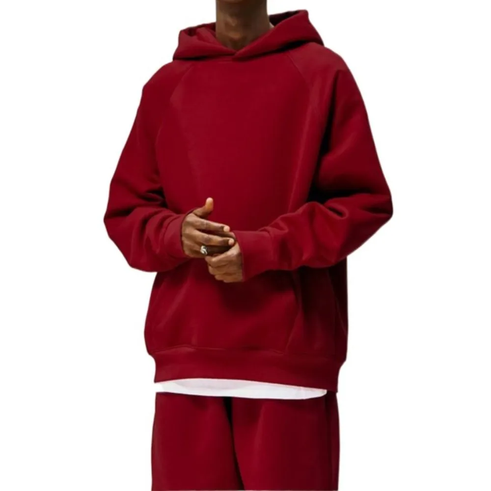 

Basic Polar Fleece Lined Hevyweight Hoodies Winter Thick Warm Unisex Cozy Hooded Sweatshirts Men Oversized Pullovers