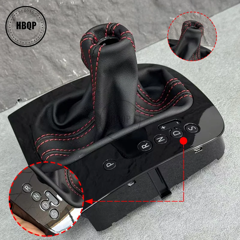 Фото Черная рамка ручки переключения передач DSG для VW Golf 6 MK6 GTI GLI Scirocco 1K2713203 1K2 713 203 №1