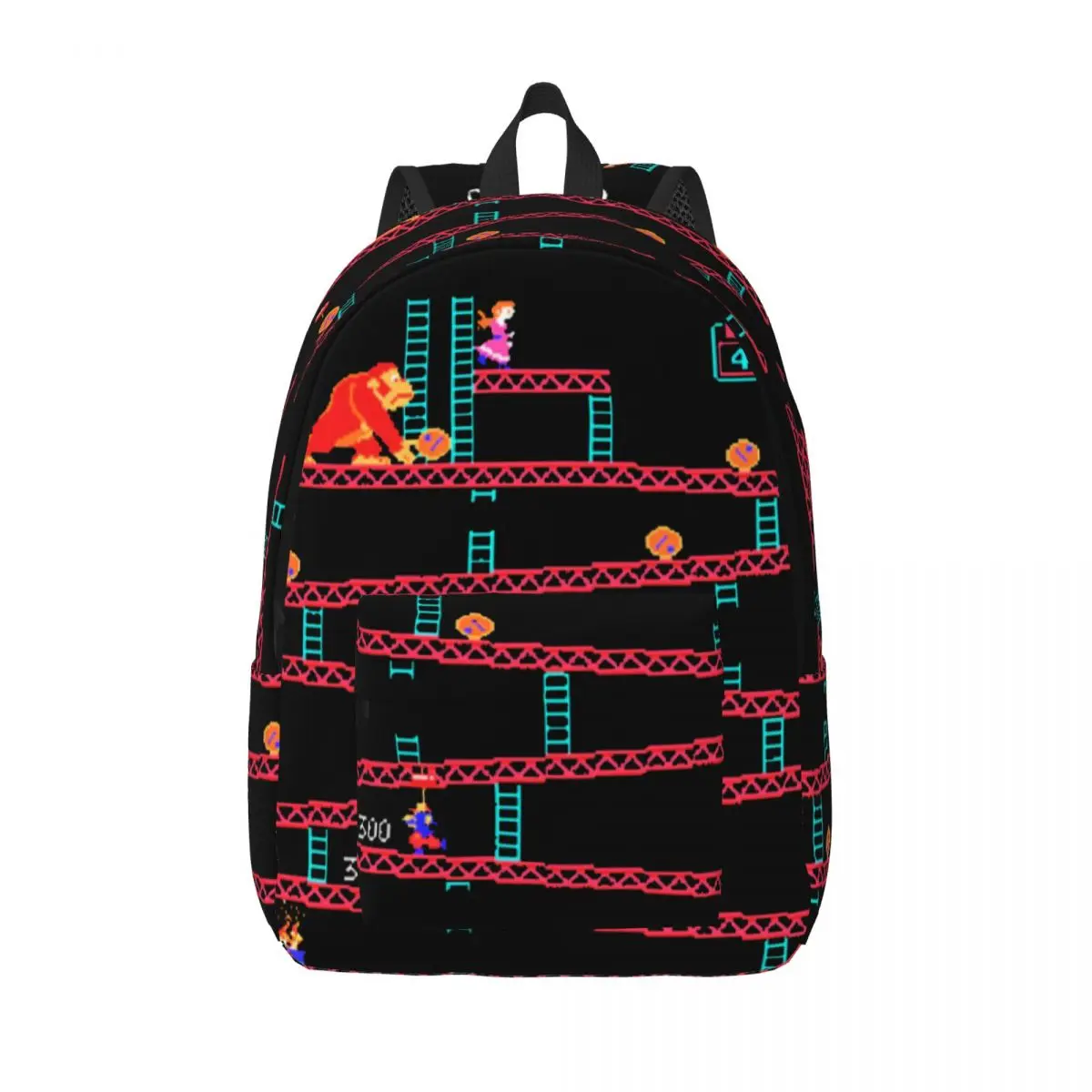 Рюкзак Donkey Kong для мальчиков и девочек школьные ранцы учебников сумки аркадных