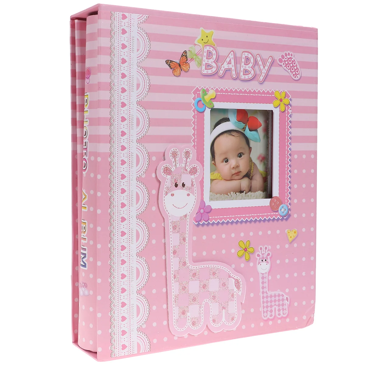 

6 Inch Photo Album Creative Commemorative Book 200 Pages Interstitial Albums Bag Personality Gift Decoration for Baby Babies