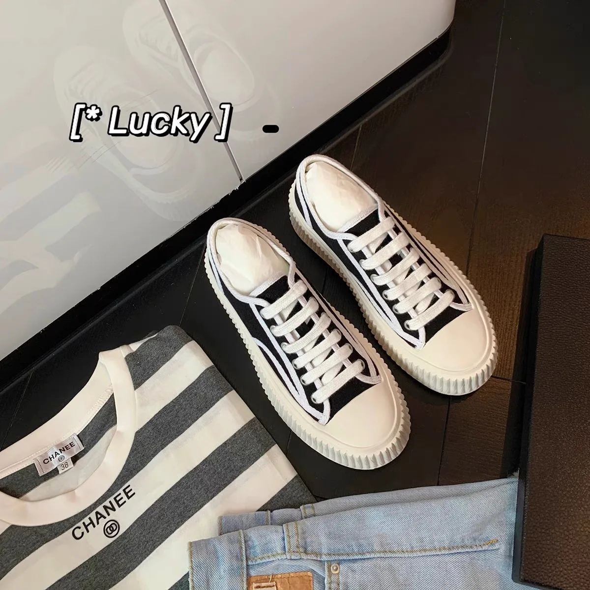 

Hot Sale New Women's Flat-soled Canvas Shoes Summer Thin Casual Thick-soled Muffin Shoes Women