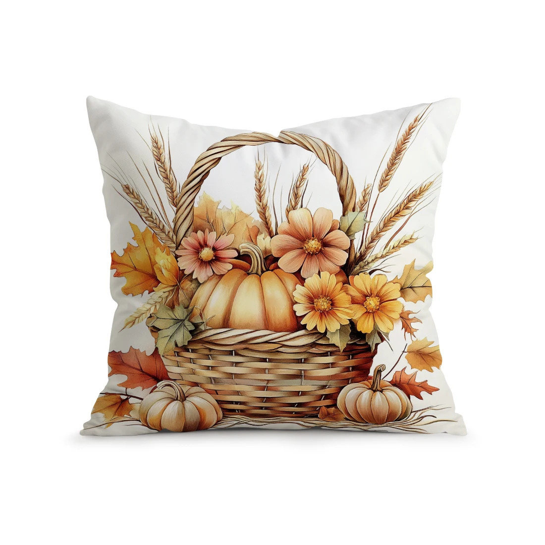 

Декоративная наволочка Happy Autumn 45x45 см