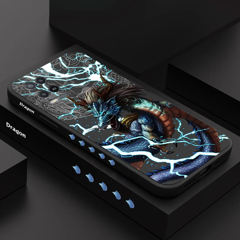 

Raiden Dragon King Phone Case For OPPO A54 A74 A57 A78 A77 A96 A76 A36 A95 A12 A15 A15S A16 A16K A9 A5 2020 4G 5G Silicone Cover