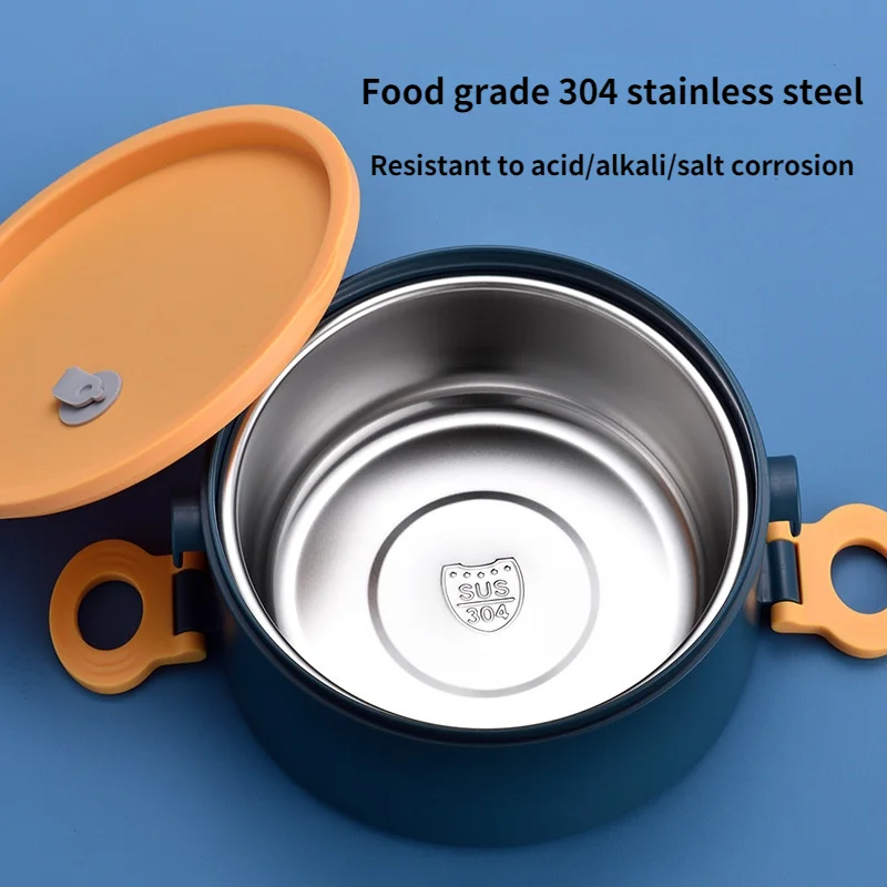 Термос BOAONI из нержавеющей стали для еды с вакуумной изоляцией Ланч-бокс 304 | Дом и